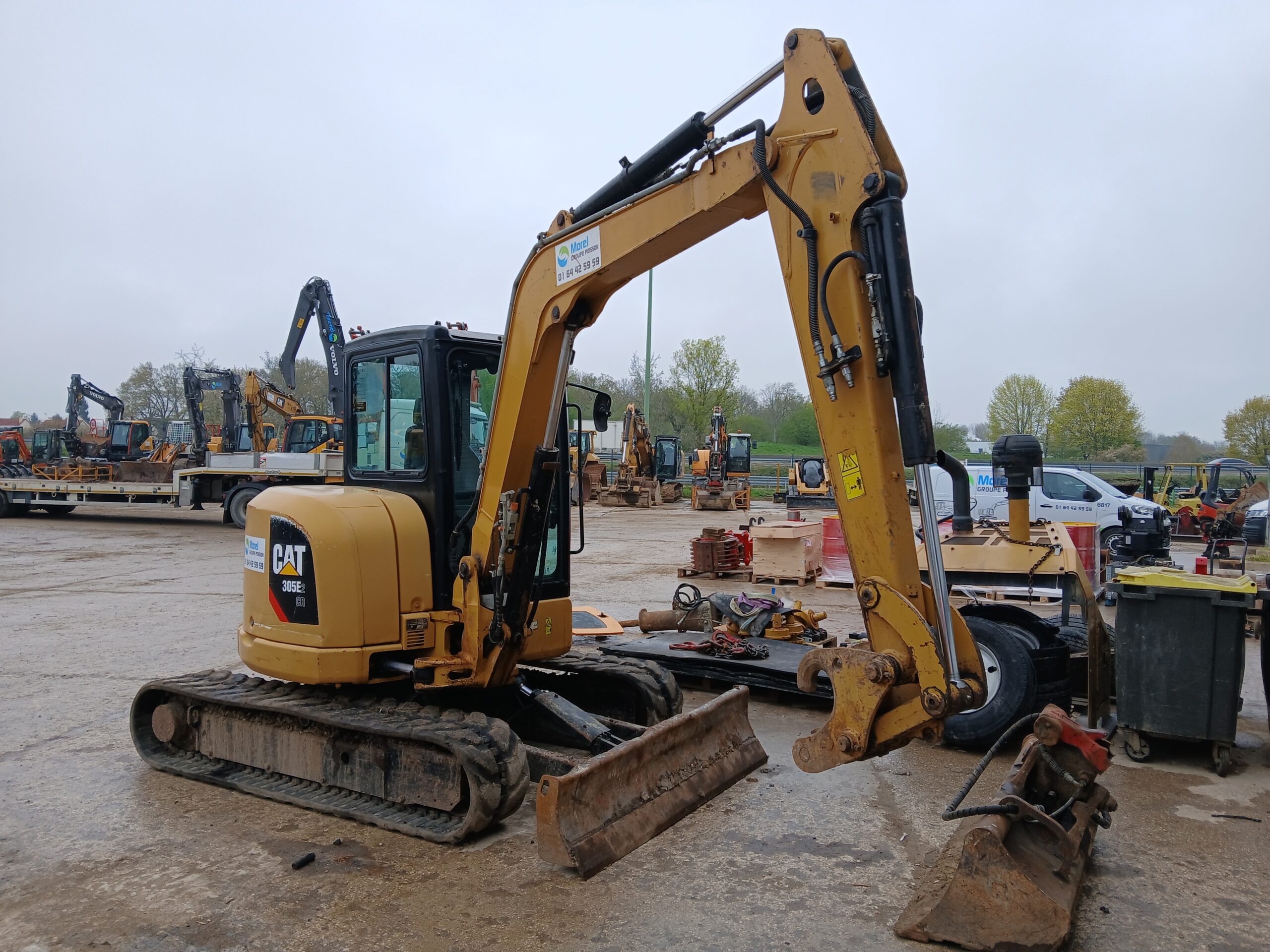 CAT 305E2CR N°3444